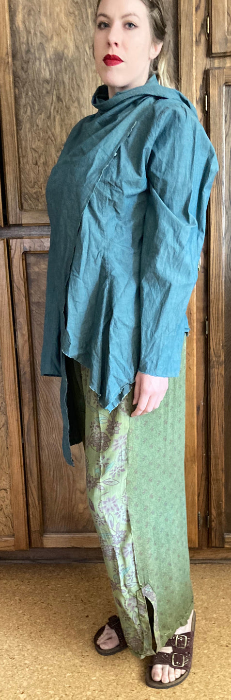 Tienda ho Olive & Lavender Boho Pants Nothing-Matches Hippie Chic Resort Wear Sml-2x+