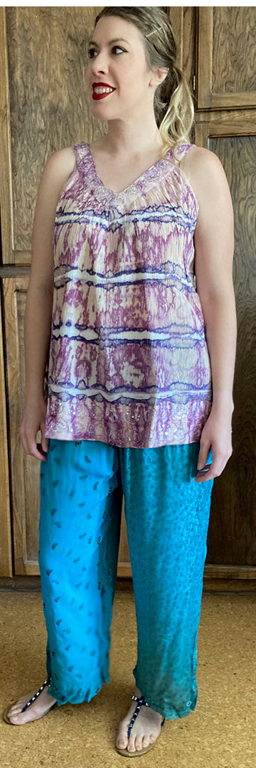Tienda ho  Boho Pants Nothing-Matches Hippie Chic Resort Wear Sml-2x+
