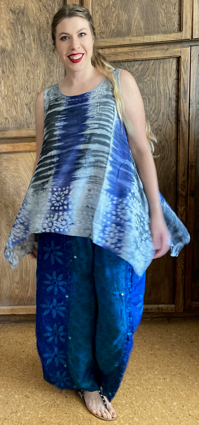 Tienda ho Boho Pants Nothing-Matches Hippie Chic Resort Wear Sml-3x+ Wide Leg!