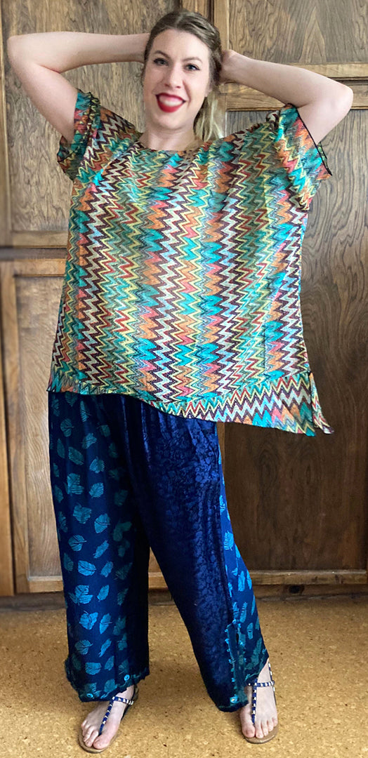 Tienda ho  Boho Pants Nothing-Matches Hippie Chic Resort Wear Sml-2x+