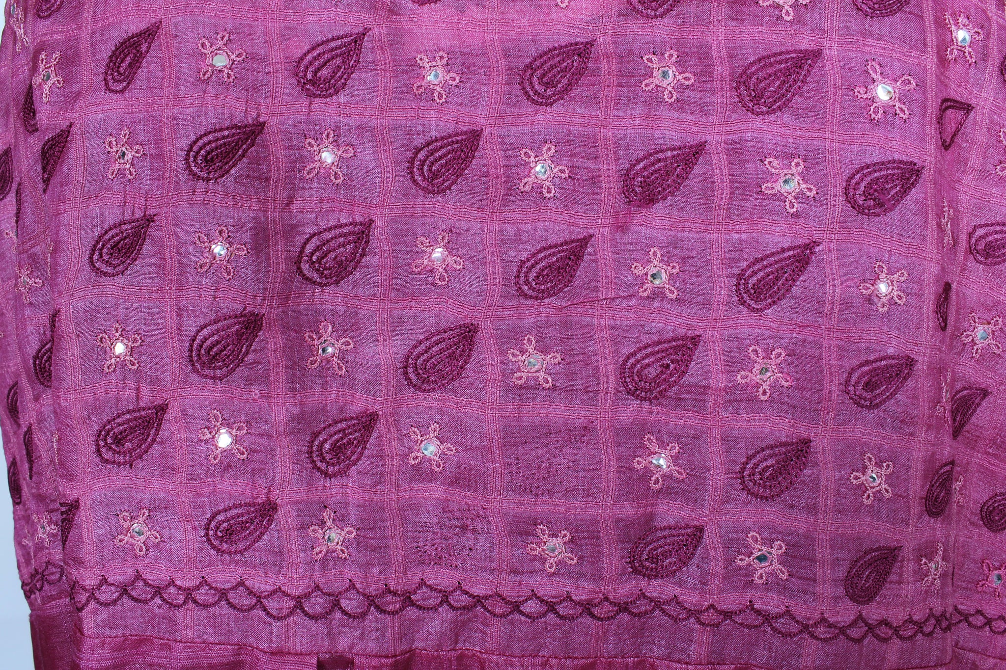 Sunheart  Coat Silk Jacket Embroidered Beaded Sml-6x Plus