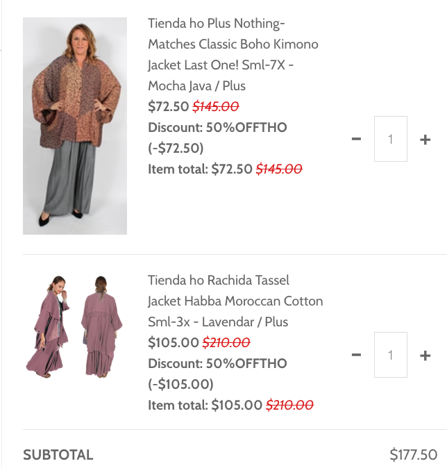 Tienda ho Plus Nothing-Matches Classic Boho Kimono Jacket Last One! Sml-7X