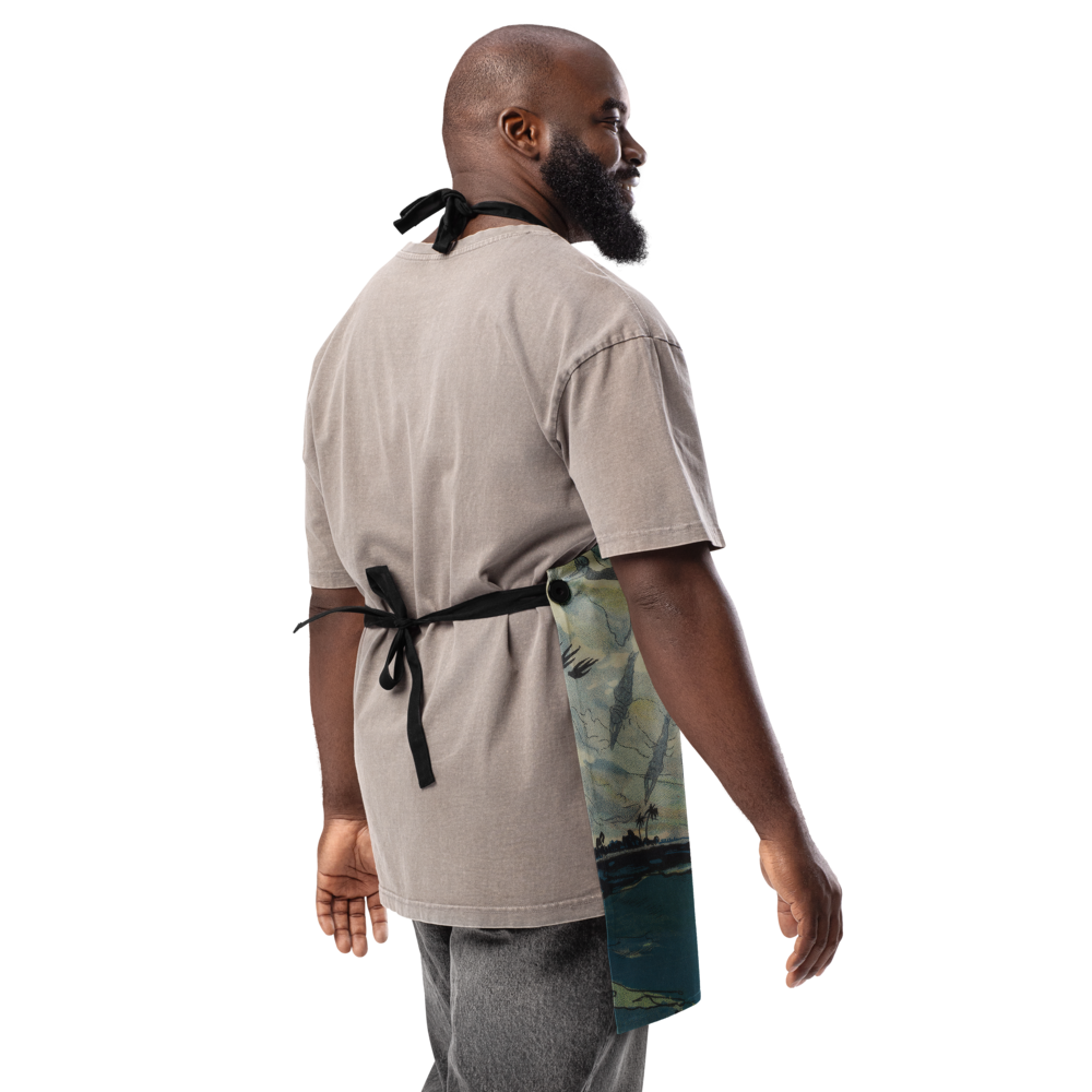 Dive In – The Water is Fine! Artistic Vintage Apron