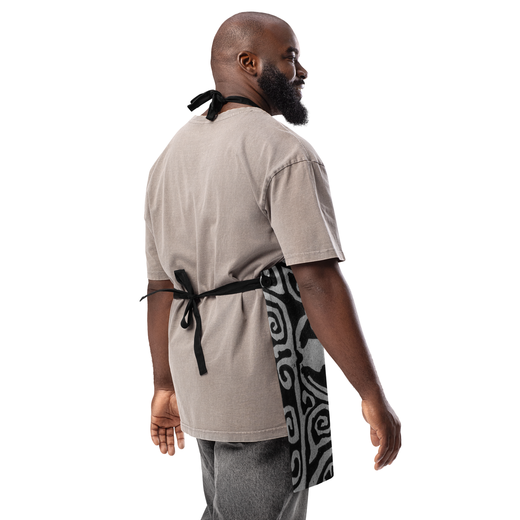 Tribal ZyDeco Vintage Apron Chef DIY Kitchen Foodie Artist