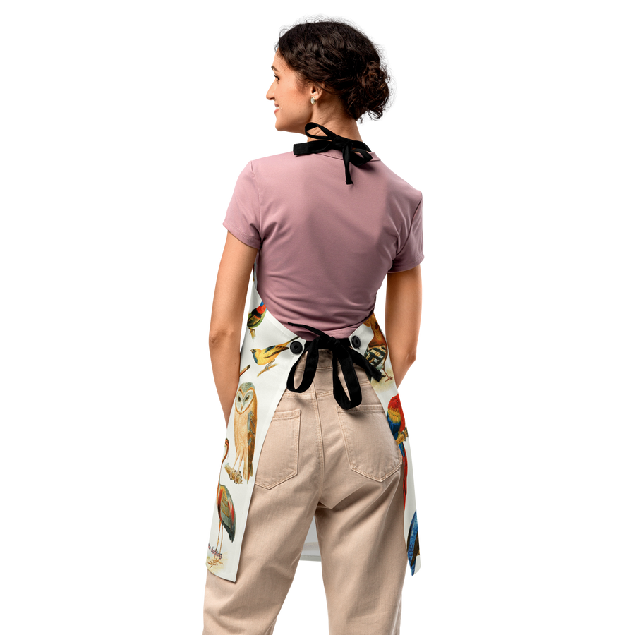Birds of a Feather Flight of Fancy Apron – Vintage Birds & Everyday Magic