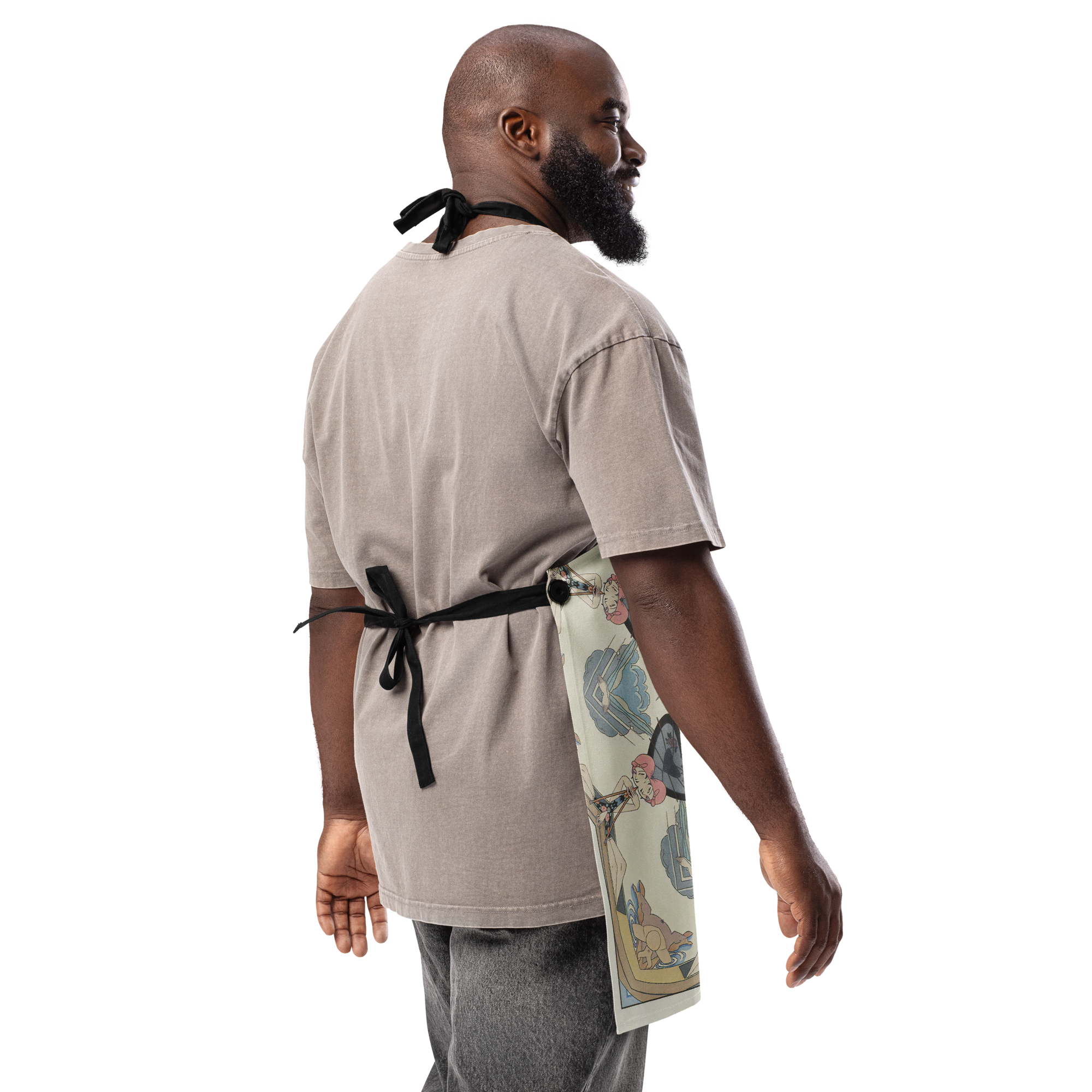 Art Deco Gals Apron – Good Vibes Vintage Boho Kitchen Gift