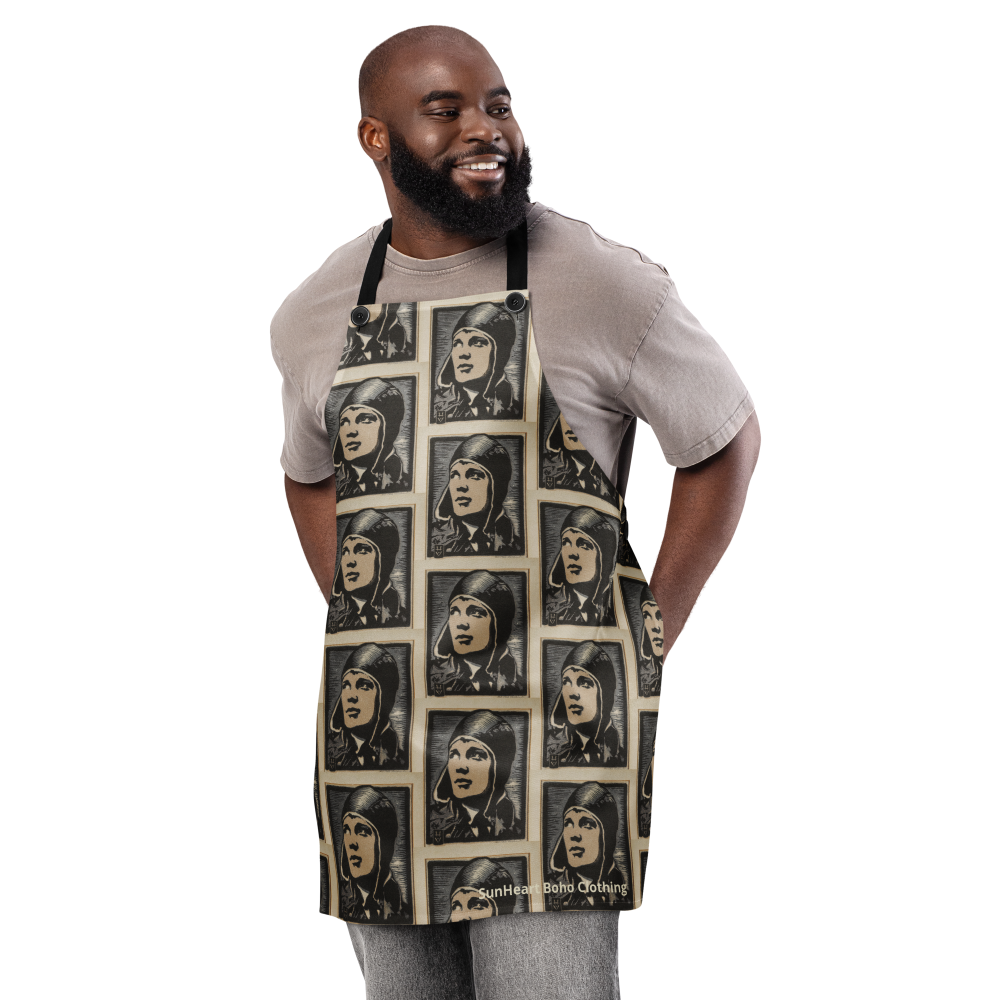 🛩️ My Heroine: Amelia Earhart Apron designed by SunHeart