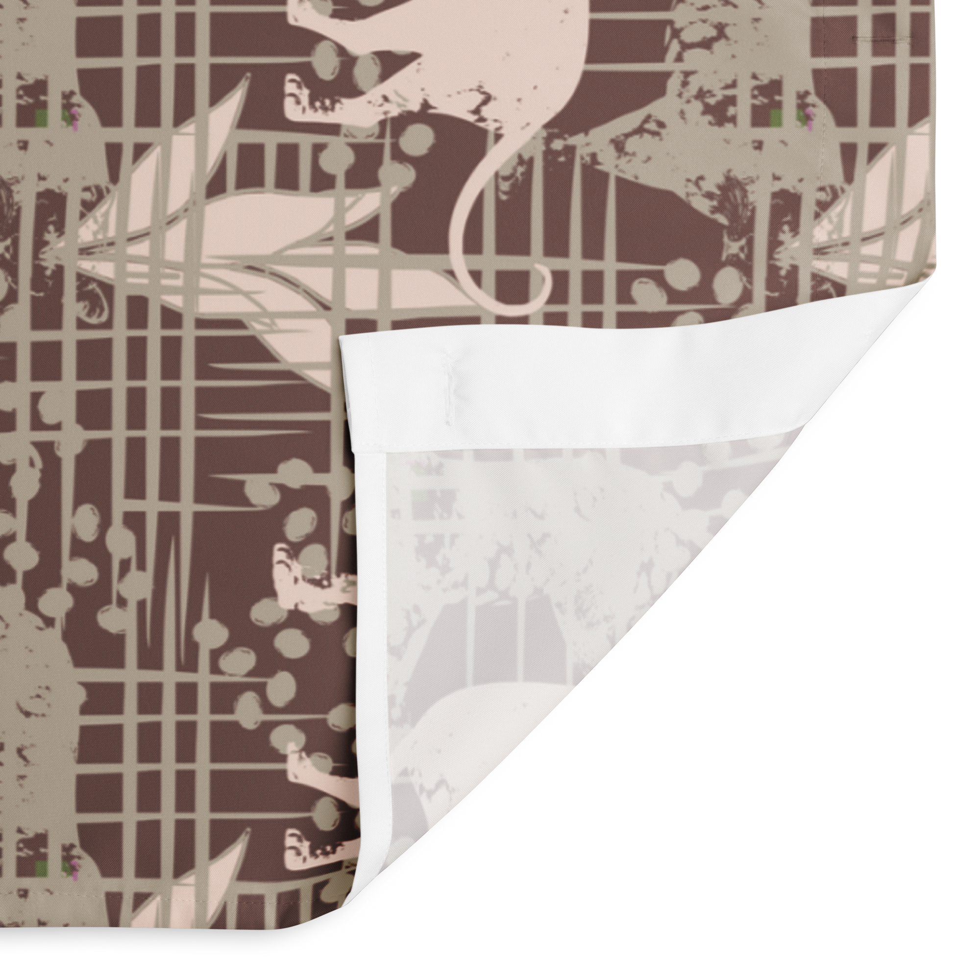 Wildcat Garden Leopard Shower Curtain Spa it UP! Unisex