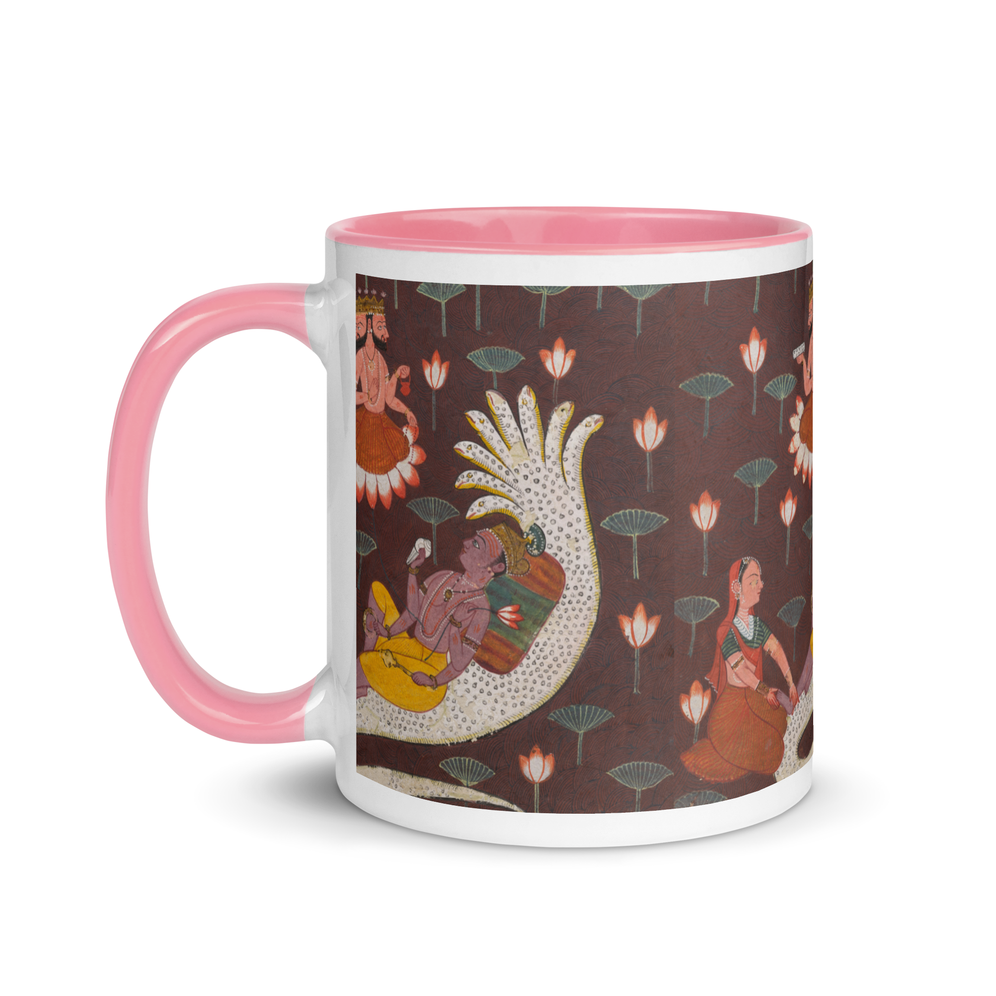 Hindu Gods and Goddess – Creation of the World Spiritual Art Mug by Kristena West | Colorful Mythology Coffee Cup for Yoga, Meditation, Tea & Chai