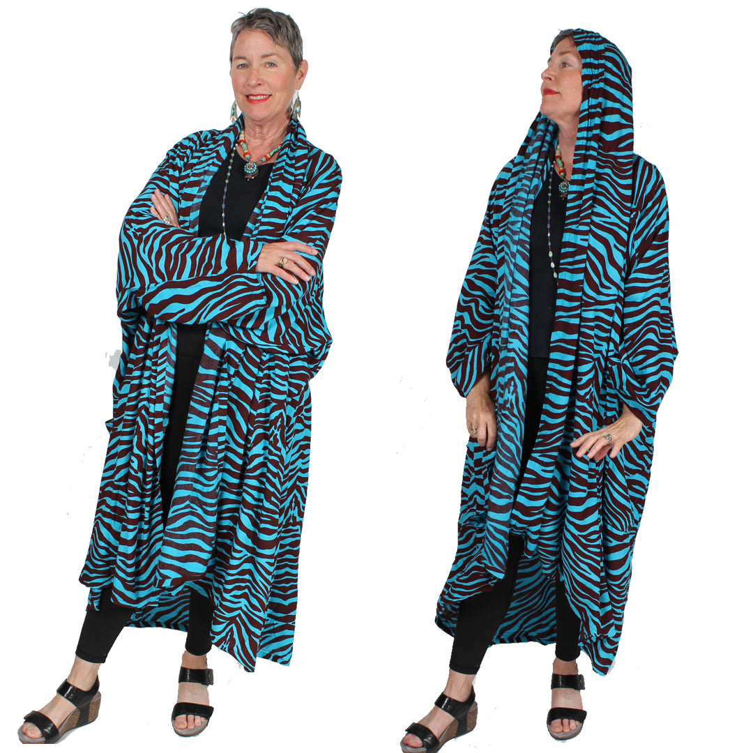 Sunheart Avalon Batik Duster Coat Resort Wear Boho Sml-6X
