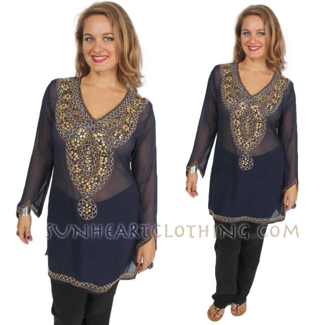 Tienda ho Holiday Embellished Gem Top Sml-1x Clearance Sale