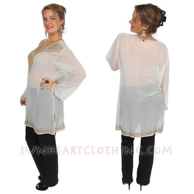Tienda ho Holiday Embellished Gem Top Sml-1x Clearance Sale