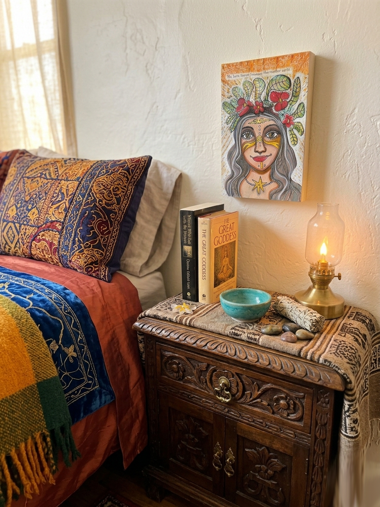 The Shaman's Hand: An Empowered Mother Earth Icon for Your Sanctuary