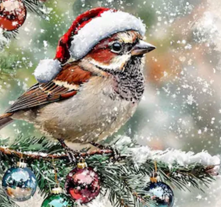 Christmas Sparrow by Billy Collins