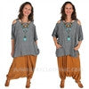 jodi two-pocket tunic top