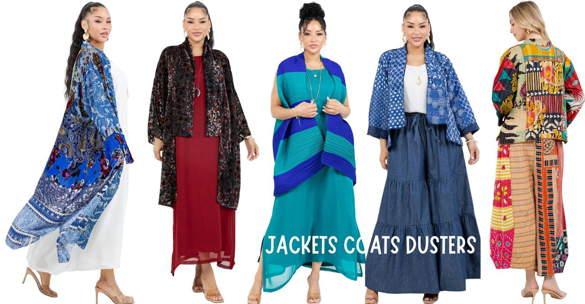 JACKETS COATS DUSTERS