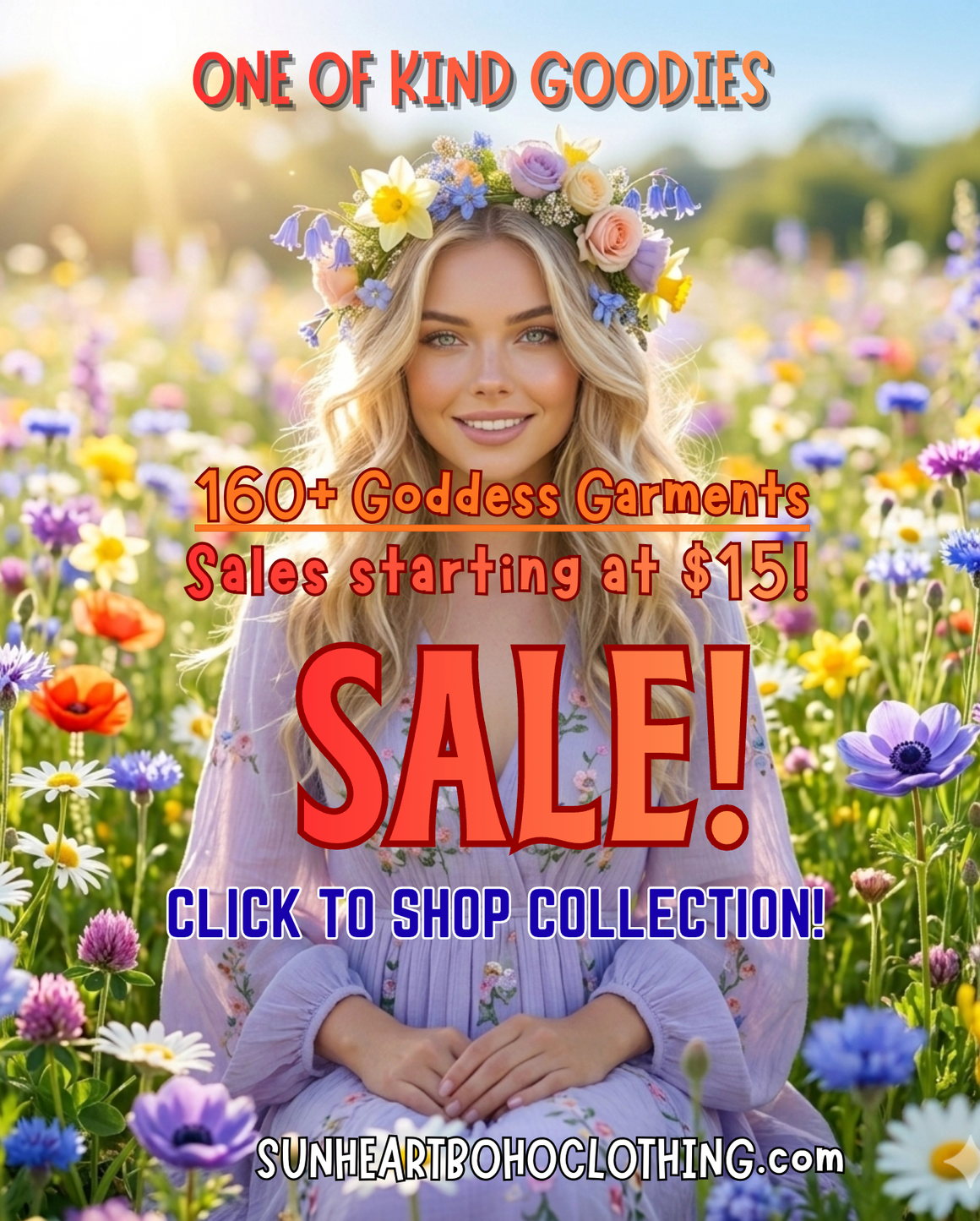 SPRING GODDESS GALS SALE! PRIVATE COLLECTION