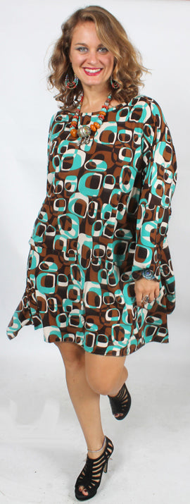 Sunheart  Urban Modern Lagenlook Tunic Boho Resort Sml-4x Plus