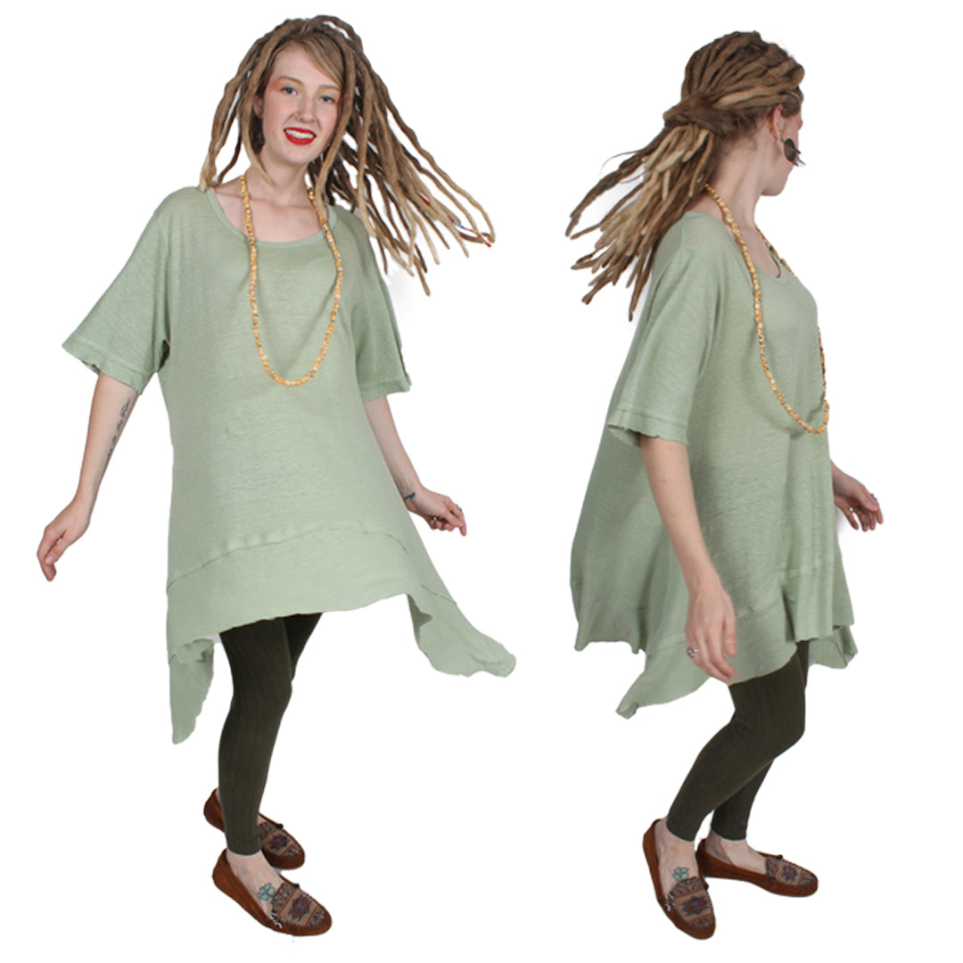 $91 OFF! Sunheart  CMC Color Me Cotton Tunic Top-Pant-Jacket 3 Set Plus Resort Wear Sml-3x