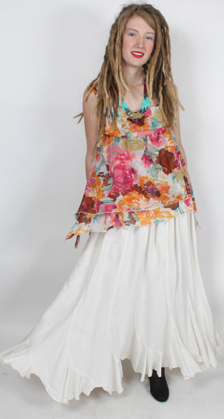 Tienda Ho Spiral Switch Skirt Moroccan Cotton Sml-2x