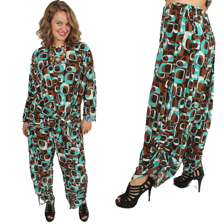 Sunheart  Urban Modern Lagenlook Tunic Boho Resort Sml-4x Plus
