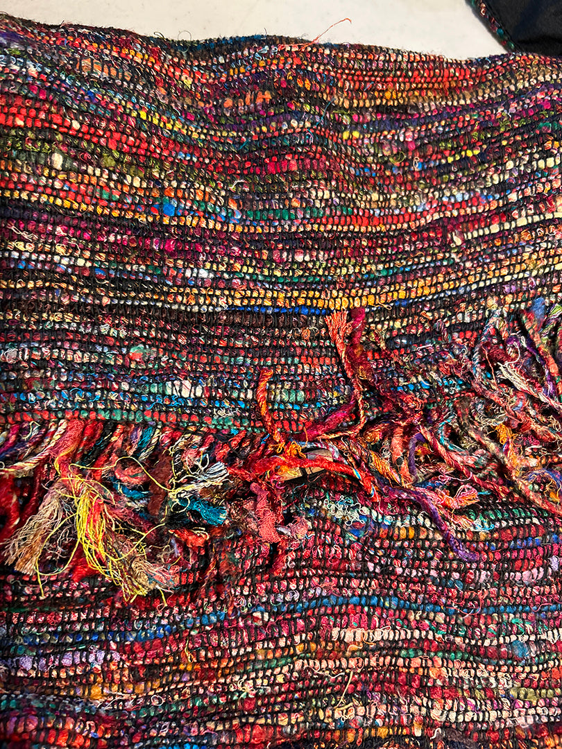 12" X 13" Boho  Bag Cross Crochet  Artist Bag WHOLESALE