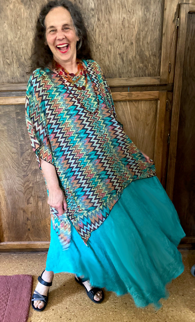 Sunheart Plus Impressionist Oversize Tunic Top Lagenlook Boho Hippie Chic SML-6X+ Sunheart Plus Impressionist Oversize Tunic Top Lagenlook Boho Hippie Chic SML-6X+