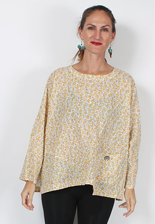 Sunheart  Riviera Tunic Top Cotton Hippie Chic Plus Resort Wear Plus Sml-3x+