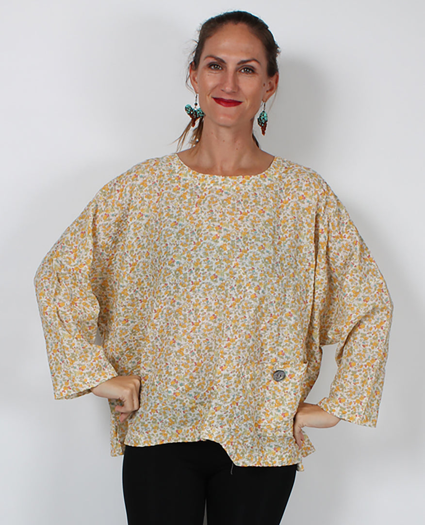 Sunheart  Riviera Tunic Top Cotton Hippie Chic Plus Resort Wear Plus Sml-3x+