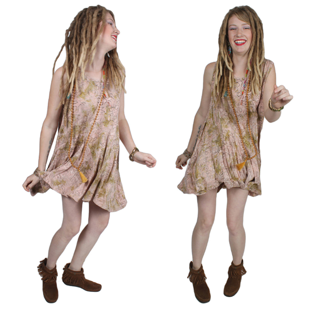 Sunheart Ceres Tunic Top Cotton Hippie Chic Plus Resort Wear Plus Sml-5x