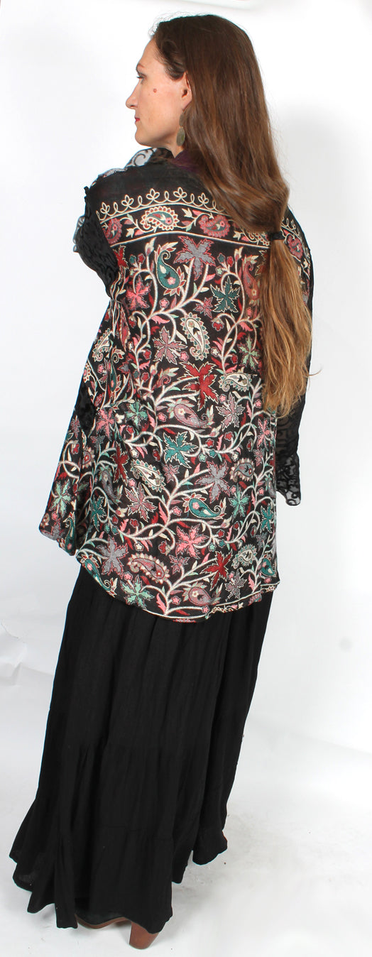 $86 OFF! Sunheart Tapestry Boho Tunic Top Hippie Chic Resort Wear Sml-1X