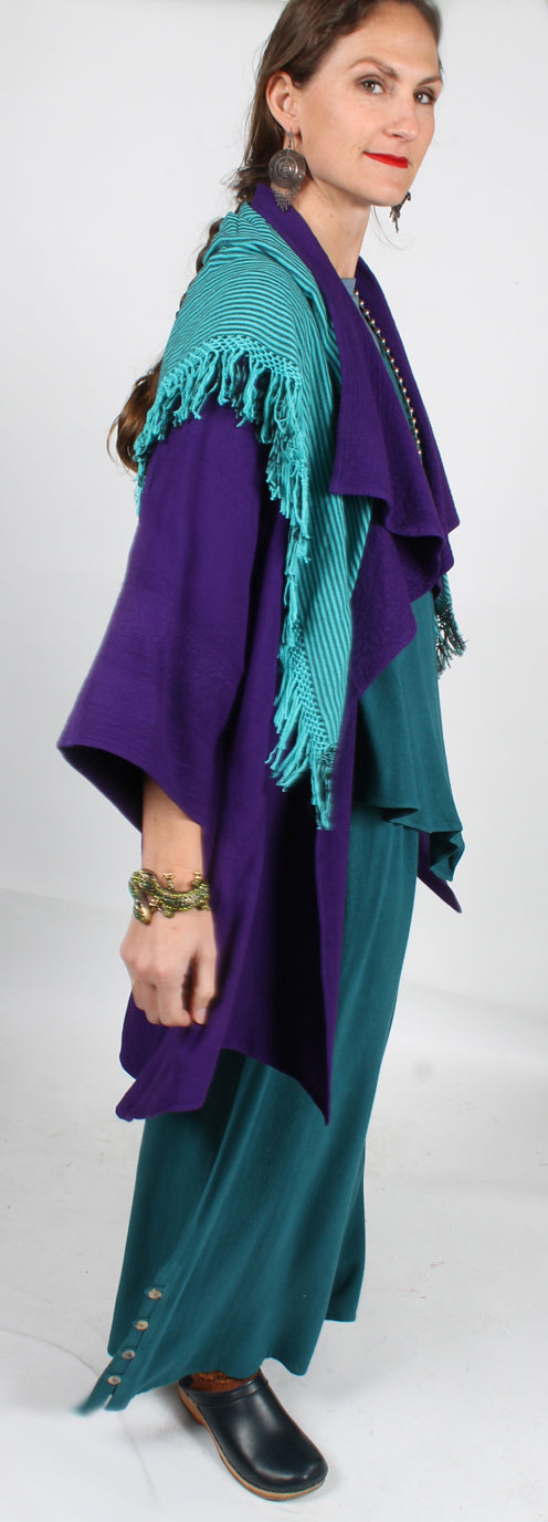 Tienda ho Moroccan Cotton Fringe Scarf 48" x 48"