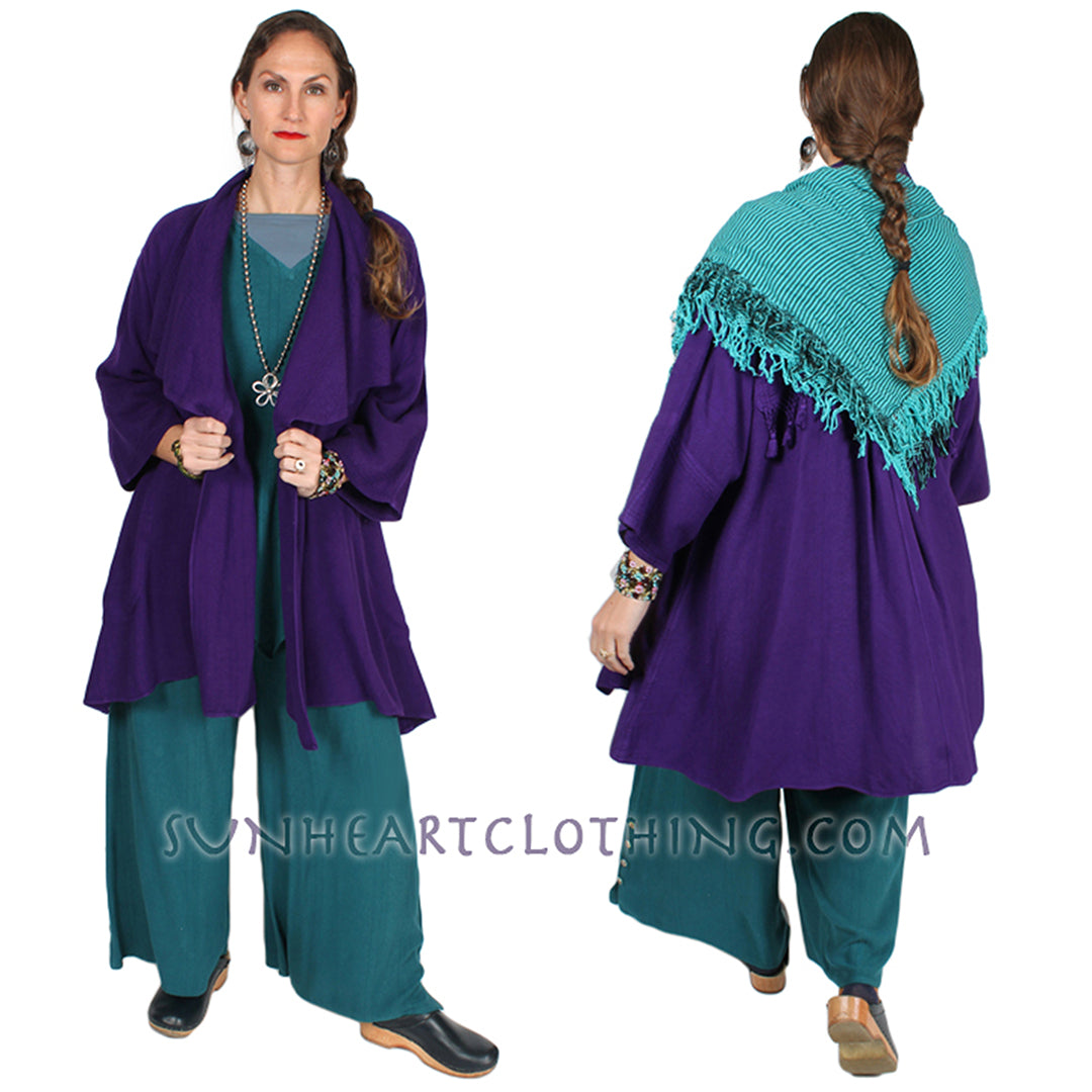 Tienda ho Moroccan Cotton Fringe Scarf 48" x 48"