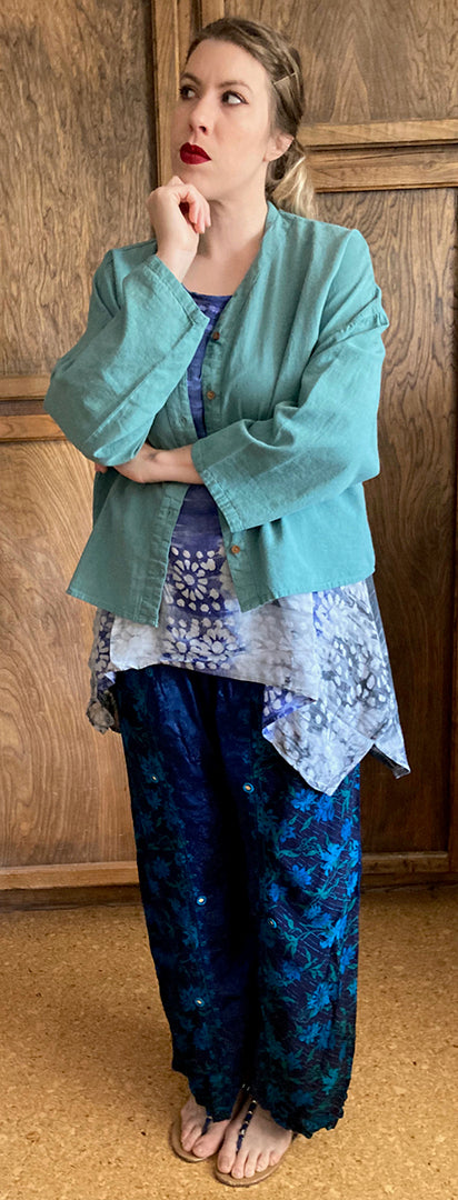 2 New Tienda ho Boho Pants Nothing-Matches Hippie Chic Resort Wear Sml-3x+ Wide Leg!
