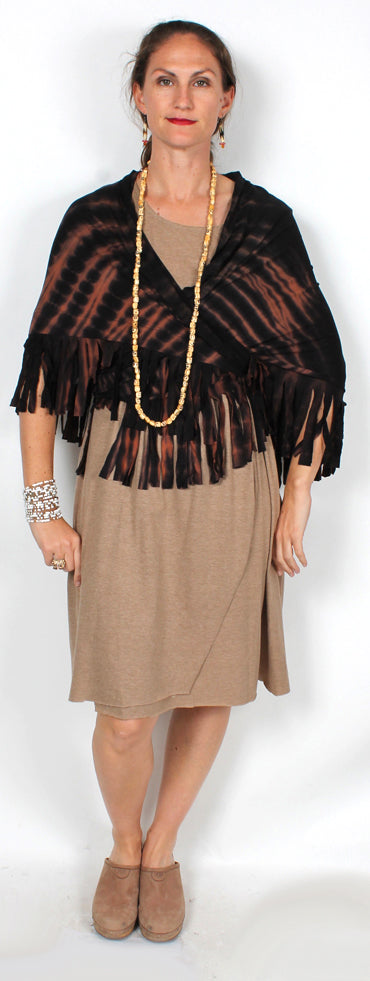 Sunheart Tank Wrap Khaki  Dress Boho Hippie Chic Resort Wear Sml-3x+