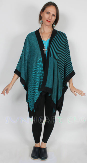 Dairi Fashions Ruana Paunchu Moroccan Cotton Combination Boucle-Haba ...