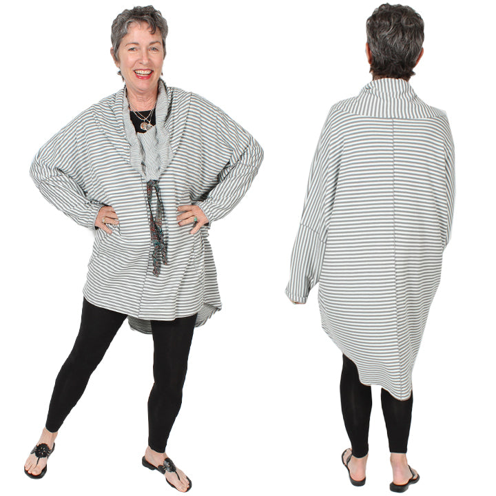 Point Reyes Hoodie Oversize Stripes