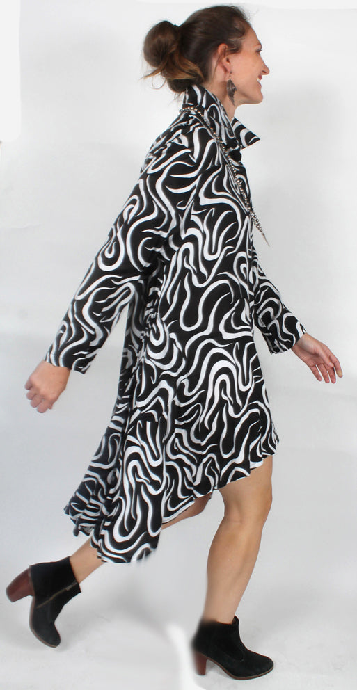 Sunheart Matisse Top Boho Hi-Low Resort Wear Lagenlook Sml-3x