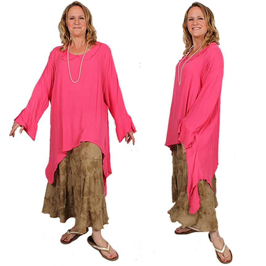 SunHeart Lagenlook Top Resort Festival Clothing Sml-4x