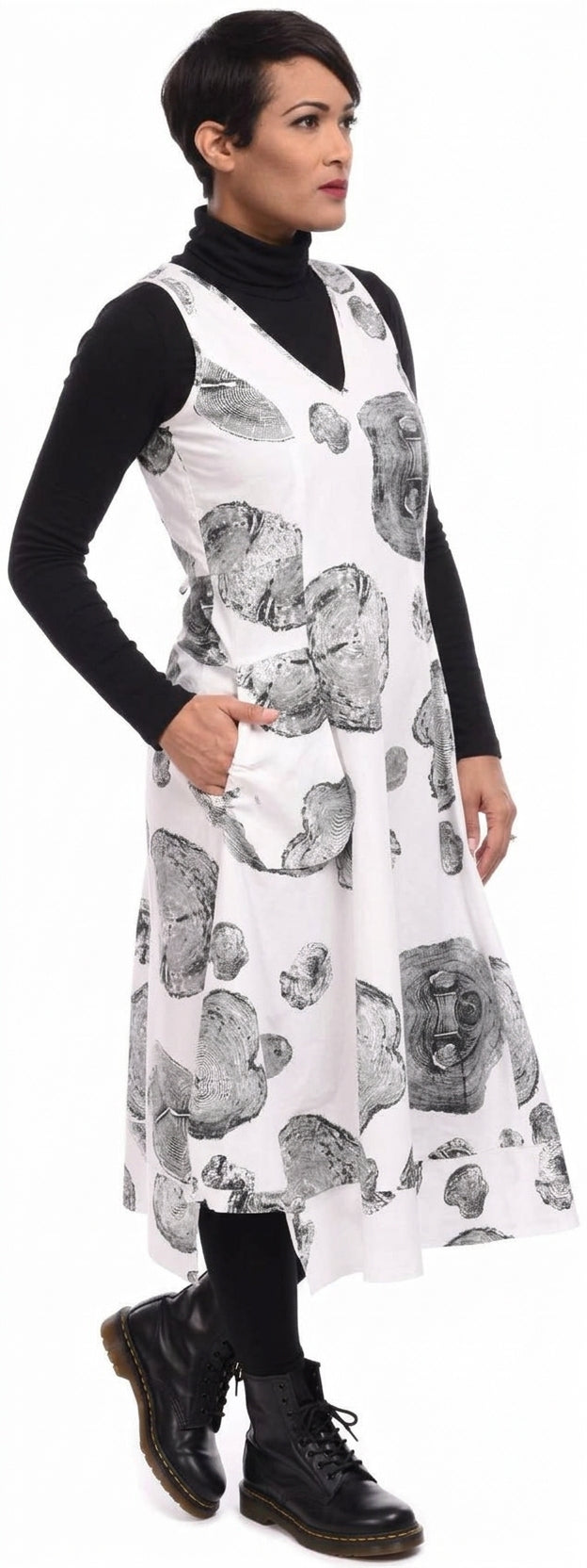 ADD 2 CART 50% OFF Tulip Tank Dress Cotton Linen Lagenlook Boho Resort XXL