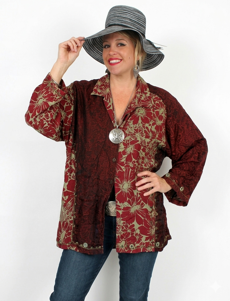 Tienda ho Plus Nothing-Matches Classic Boho Kimono Jacket Last One! Sml-7X
