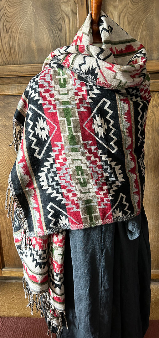 New Arrivals Sunheart Artist Ruana Jacket Reversible Boho Sophisticated Casual Lifestyle