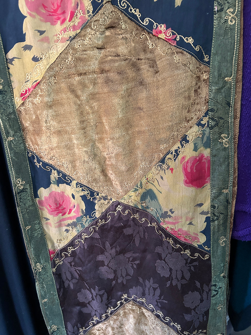Scarf Gift Altar Home Lifestyle 15" x 80" Pieced Velvet