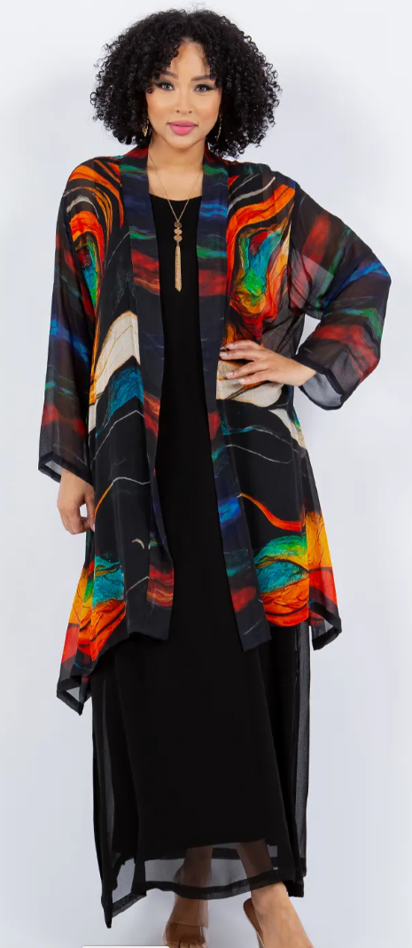 Boho 2025 long jacket