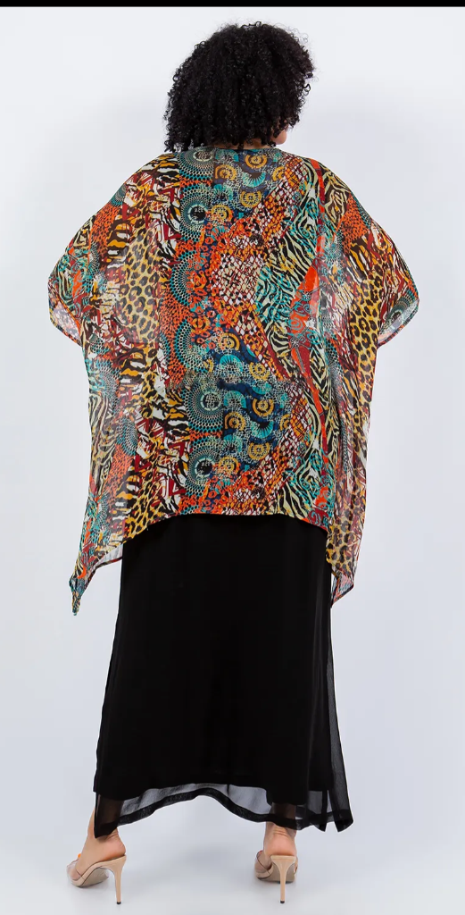 $51 OFF! Aboriginal Dreaming Oversize Pacifica Tunic Top Lagenlook Boho Hippie Chic SML-6X+