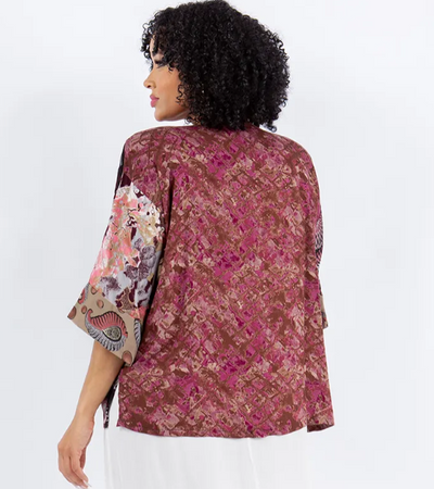 Sunheart Fashionista Fun & Flirty Jacket Boho Hippie Chic Resort Wear