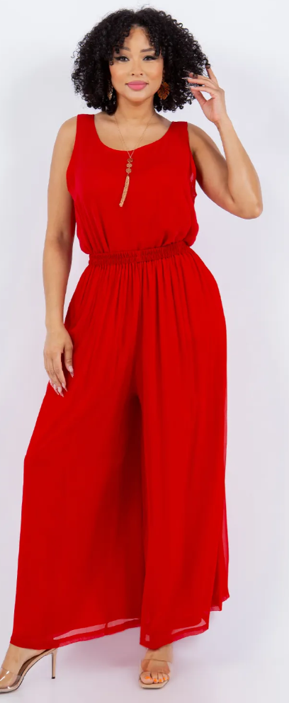 9 Colors Sunheart  Tank Top & Wide Leg Pants Set Boho Hippie Chic Resort Wear Sml-2X+