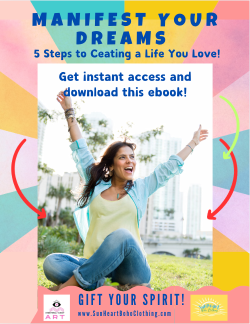 Manfest Your Dreams! 5 Steps to Creating the Life You Love!  eBook Digital Download by Kristena West M.A