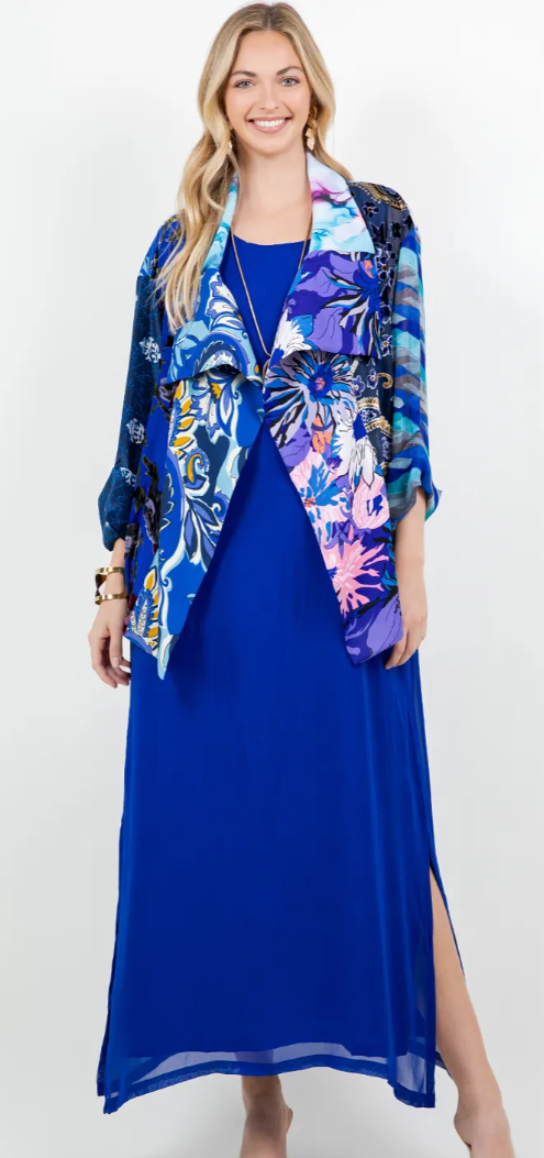 BlueBerry  Boho Chic Flirty Fashionista Jackets Small-2X