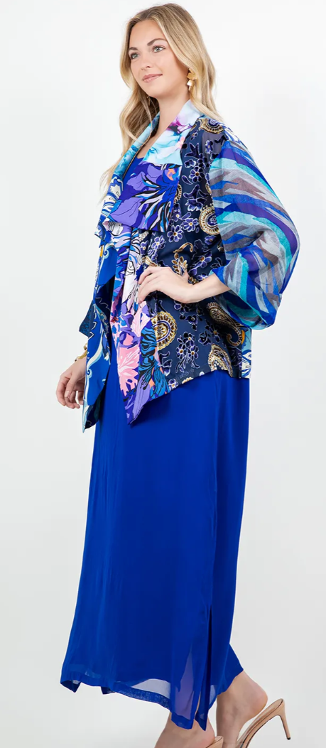 BlueBerry  Boho Chic Flirty Fashionista Jackets Small-2X